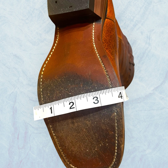 Boulet Vagabond 8674 Cowboy Boots Men’s 7D/Women’s 9 Hillbilly Golden Distress - Picture 16 of 16